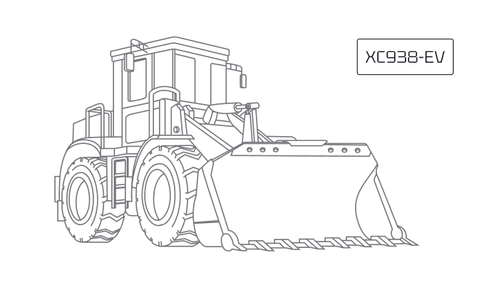 Фронтальный погрузчик XCMG XC938-EV