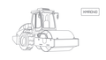 Ручной каток XCMG XMR040