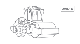 Ручной каток XCMG XMR040