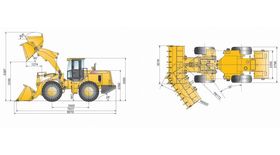 Фронтальный погрузчик XCMG LW500F