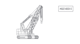 Гусеничный кран XCMG XGC400-I