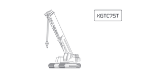 Гусеничный телескопический кран XCMG XGTC75T