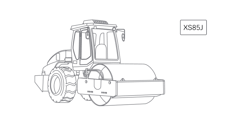 Дорожный каток XCMG XS85J