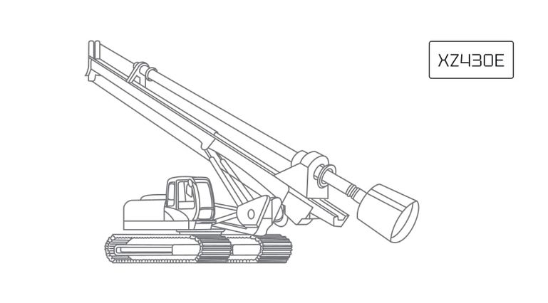 Установка ГНБ XCMG XZ430E 