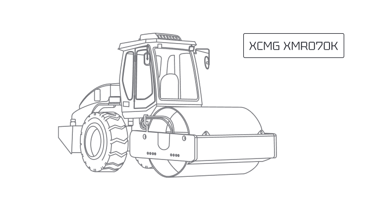 Каток XCMG XMR070K