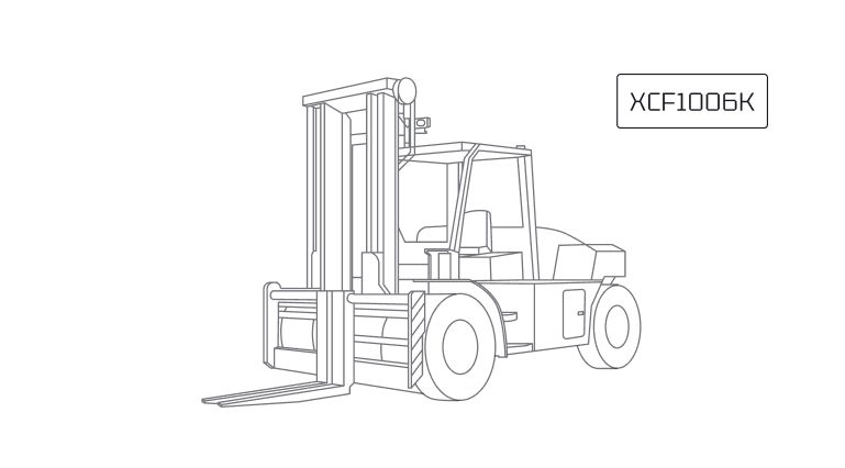 Вилочный погрузчик XCMG XCF1006K